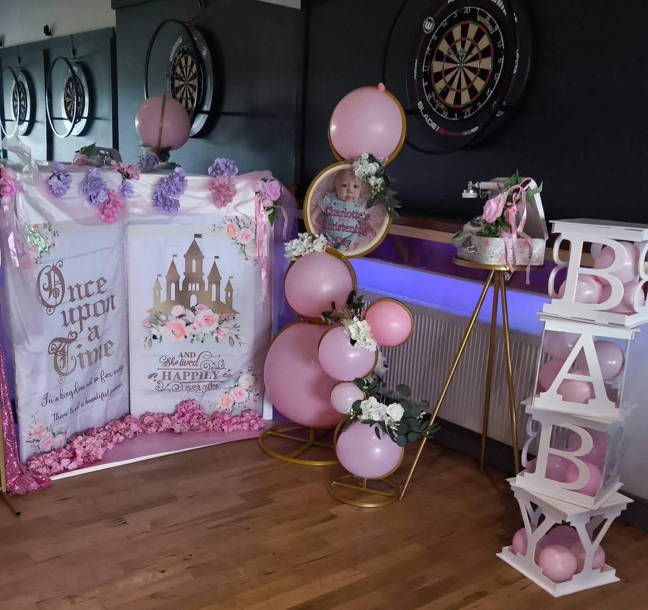 Charlotte's christening — 'Once upon a time' fairytale