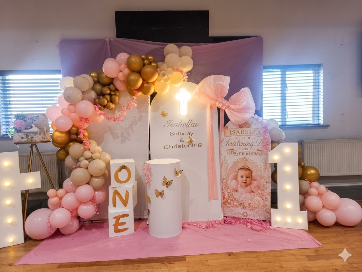 Isabella's 1st Birthday & Christening